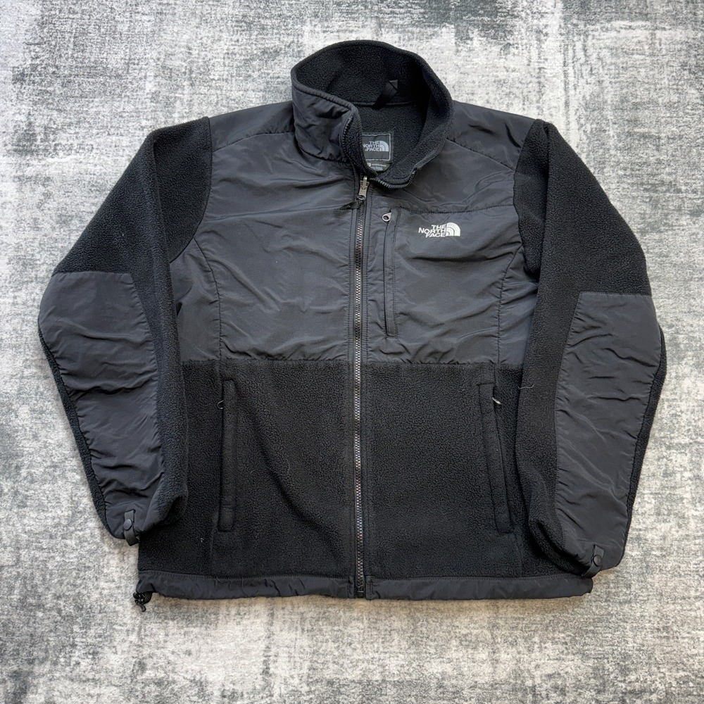The North Face Denali Jacket Womens Large Black Polartec Fleece Y2K Windbreaker